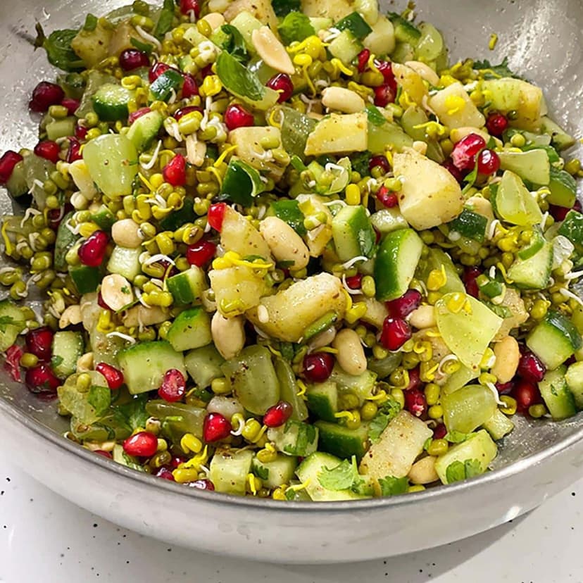Moong Sprouts Chaat